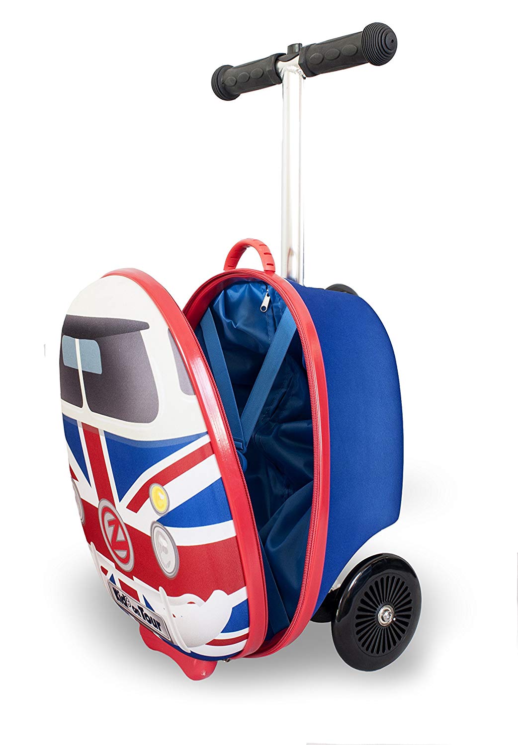 Самокат-чемодан Union Jack Journeys 15", 21 литр  